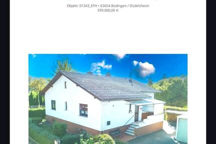 Einfamilienhaus Grundstücksfläche 825 qm - Büdingen