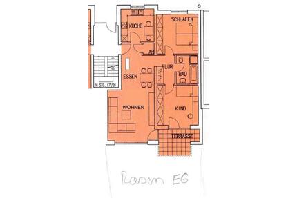 3-Zimmer-EG-Wohnung mit Südgarten & TG - Maxdorf