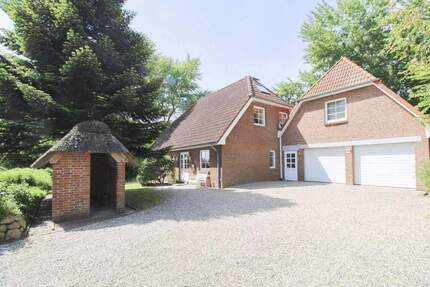 Ruheoase vor den Toren von Sylt und Föhr: Gepflegtes Einfamilienhaus mit großem Saunabereich. - Emmelsbüll-Horsbüll