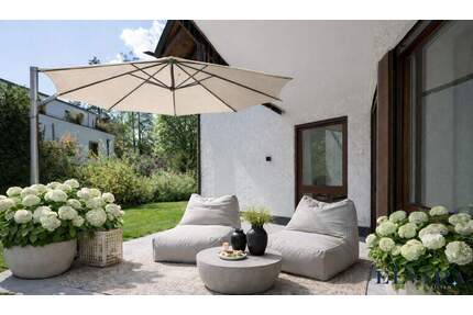 ELVIRA, Harlaching: Designoase im Grünen - 3-Zimmer-Wohntraum mit Garten, exklusiv saniert - München Untergiesing-Harlaching