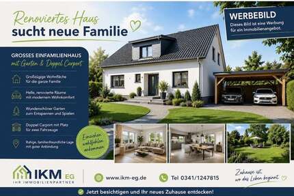 Haus zum Kaufen in Schönwölkau 399.000,00 € 173 m²