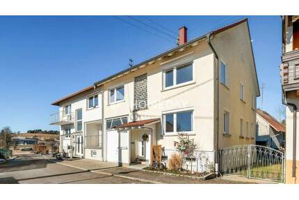 Ihr neues Zuhause mit Platz für Ideen - Doppelhaushälfte mit Ausbaupotenzial und Werkstatt - Deilingen