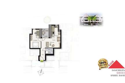 Wohnung zum Kaufen in Weil im Schönbuch 299.000,00 € 49 m²