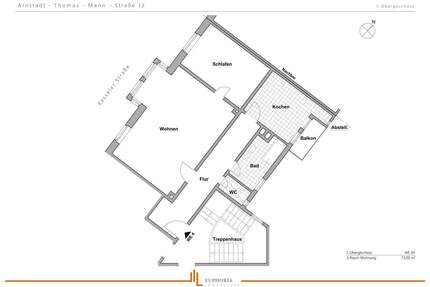 Tolle 2- Zimmer Wohnung in Arnstadt wartet auf dich!