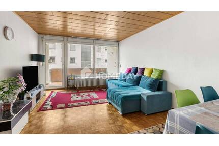 Wohnen mit Loggia: gepflegte Drei-Zimmer-Wohnung in guter Lage - Schwetzingen