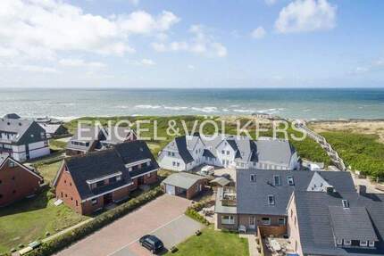 Erdgeschosswohnung mit West-Terrasse direkt am Weststrand - Wenningstedt