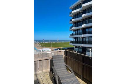 Norderney 45 m² mit Balkon Seeblick zentral