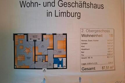 Neue 3 ZiKB Eigentumswohnung von Privat ! - Limburg an der Lahn Eschhofen