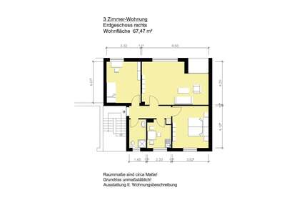 Wohnung zum Mieten in Heide 490,00 € 67.47 m²