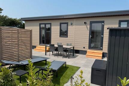 Modernes Chalet auf Julianahoeve Renesse Ferienhaus - Xanten