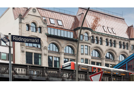 Historisches Lagerhaus-Büro in Hamburg Altstadt – 4 m Deckenhöhe, All-In