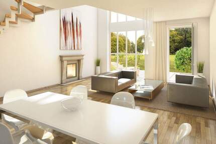 Wohnpark Sonnenaue: KfW Effizienzhäuser Exklusives, familienfreundliches Wohnen in außergewöhnlicher Lage - Neubau auch mit Untergeschoss - Dresden Löbtau-Süd