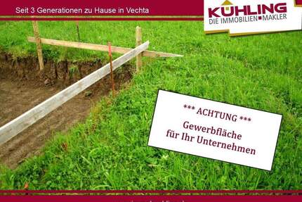 Gewerbegrundstück direkt in der Boom-Region Vechta! - Goldenstedt / Lutten