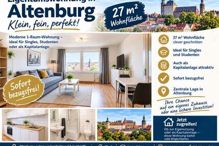 Wohnung zum Kaufen in Altenburg 22.000,00 € 27 m²