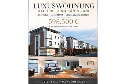 Erstbezug Luxuswohnung, kein Renovierungsstress-alles FERTIG, - Kempen