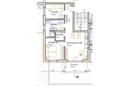 3-Zimmerwohnung 78,31m³ im Erdgeschoß - Schwarzenfeld