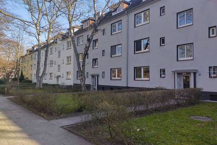 Wohnoase in Barmbek! 2 Zimmer EG links (46,49qm) + eigener großer Garten (ca.50qm) - vermietet - Hamburg Barmbek-Nord