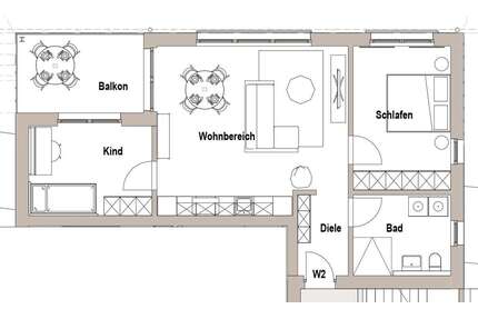 Wohnung zum Kaufen in Affalterbach 457.620,00 € 71.27 m²