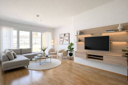 Drei-Zimmer-Wohnung mit Balkon und Tiefgaragenstellplatz nahe Mainufer - Frankfurt am Main Sachsenhausen