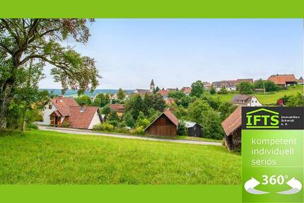 Eine sichere Entscheidung. Zwei große Baugrundstücke, unverbaute Südhanglage, herrlicher Fernblick. - Löffingen Göschweiler