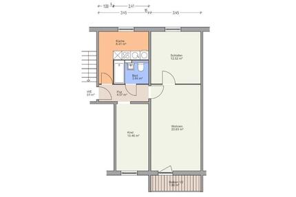 taschwohnung unsere 3 Zimmer Wng gegen 4 Zimmer WoBauGe - Königs Wusterhausen