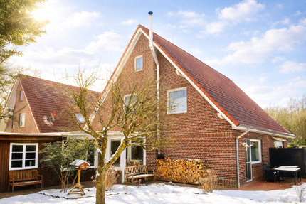 * Reserviert*Großefehn-Holtrop - Top renovierte und modernisierte Doppelhaushälfte! Einziehen & Wohlfühlen