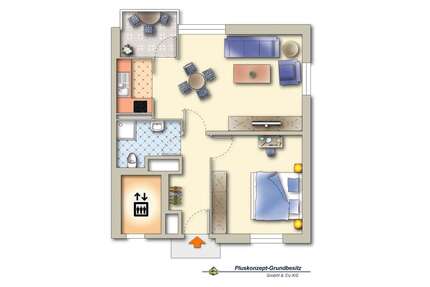 Wohnung zum Kaufen in Celle 65.900,00 € 47 m²