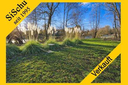 - VERKAUFT - Idyllisch gelegenes Naturgrundstück direkt am Fluss - Kirchlengern