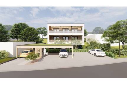 Barrierefreie Obergeschoßwohnung in Saarburg-Beurig mit Gartenanteil