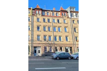 Wohnen & Arbeiten - renovierte 4-Zimmer-Wohnung mit kleiner Terrasse in der Fürther Nordstadt