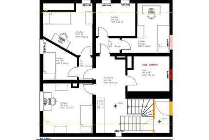 WG Zimmer für Frauen - 550,00&nbsp;EUR Kaltmiete, ca.&nbsp; 96,00&nbsp;m&sup2; in Wetzlar (PLZ: 35582) Dutenhofen