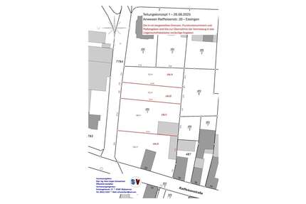 Grundstück zu verkaufen in Essingen 156.520,00 € 520 m²