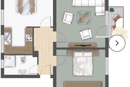 Zwei Zimmer Wohnung im schönen Düsseldorf Gerresheim