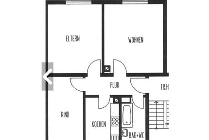 Attraktive 3-Zimmer-Wohnung mit Balkon - Asperg