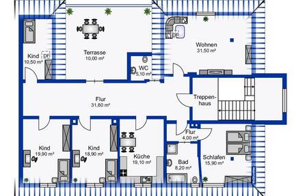 Große Dachgeschosswohnung - Erstbezug nach Sanierung - Limbach-Oberfrohna