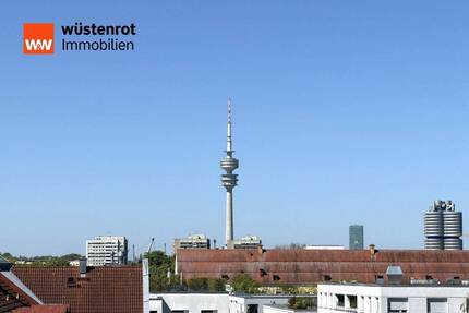 Erstbezug nach Sanierung: Premium Wohnung in Schwabing mit Südwest-Loggia und Traumblick - München Schwabing-Freimann