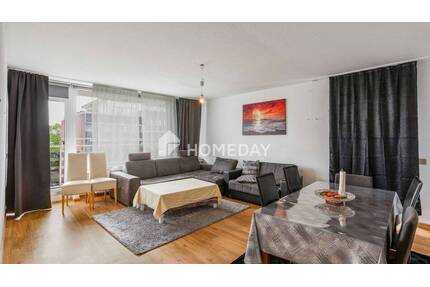 Weitblick inklusive: Drei-Zimmer-Wohnung in Sankt Augustin mit Balkon und Loggia