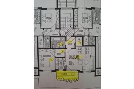 Gut geschnittene, helle Wohnung in ruhiger Lage in Rot am See74