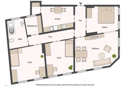 Wohnung zum Kaufen in Wilhelmshaven 115.000,00 € 109.21 m²