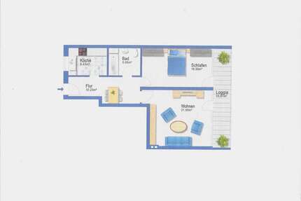 Wohnung zum Kaufen in Hamburg 320.000,00 € 63.04 m²