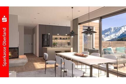 Neubauwohnung in Toplage - 1.458.400,00&nbsp;EUR Kaufpreis, ca.&nbsp; 124,00&nbsp;m&sup2;&nbsp;Wohnfl&auml;che in Garmisch-Partenkirchen (PLZ: 82467)