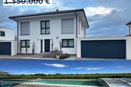 Stadtvilla mit Pool und Alpensicht, Traumhaften Lage von Markdorf