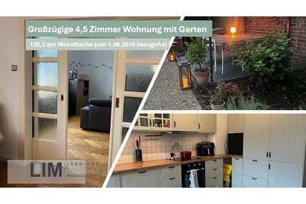 Charaktervolle Traumwohnung- zentral & mit Garten - Krefeld