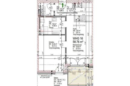 Mit WBS! Moderne 2-Zimmer Wohnung in Flensburg