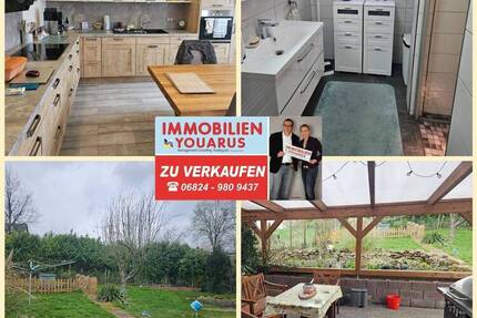 Einfamilienhaus mit Garten und überdachte Terrasse, Keller in LandsweilerReden - Schiffweiler