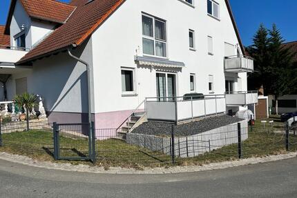 Sonnige 2 Zimmer Wohnung in Hemhofen mit Gartenanteil - Höchstadt an der Aisch