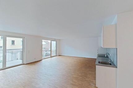 Moderne 3-Zimmer-Neubauwohnung mit Balkon, Einbauküche und viel Komfort im Wohnquartier 'Großherzog Friedrich Höfe' - Saarbrücken