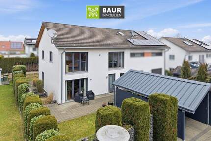 360°I Tolles Familienheim in ruhiger Lage von Ravensburg-Bavendorf - Doppelhaushälfte in Top-Zustand