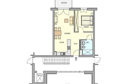 Wohnung zum Mieten in Weinböhla 688,00 € 55 m²