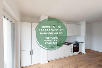 Moderne 2 Zimmer-Wohnung in Top Lage mit Einbauküche zum Erstbezug! - Düsseldorf Stadtbezirk 3